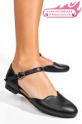 BALERINI NEGRI PIELE NATURALA 3S7719