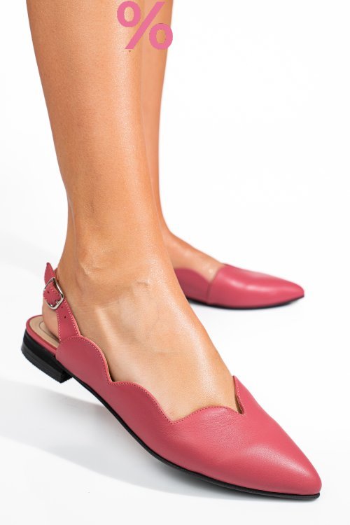 Balerini roz piele naturala 3s7717
