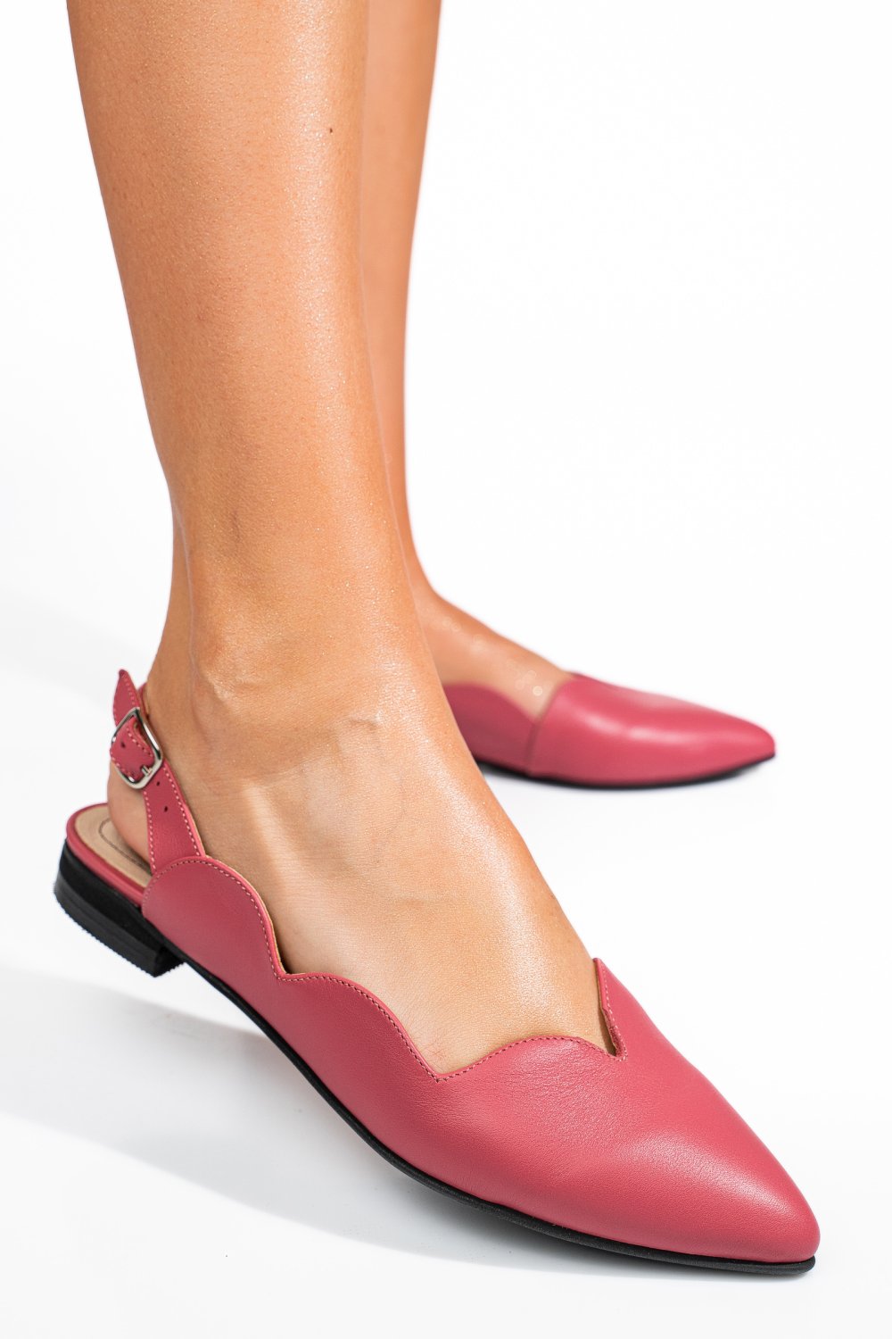 BALERINI ROZ PIELE NATURALA 3S7717