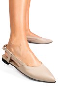 BALERINI BEJ PIELE NATURALA 3S7725-II