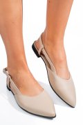BALERINI BEJ PIELE NATURALA 3S7725-II