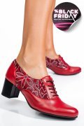 PANTOFI ROSII PIELE NATURALA 1S77515PA