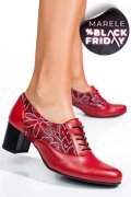 PANTOFI ROSII PIELE NATURALA 1S77515PA