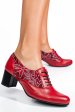 Pantofi rosii piele naturala 1s77515pa