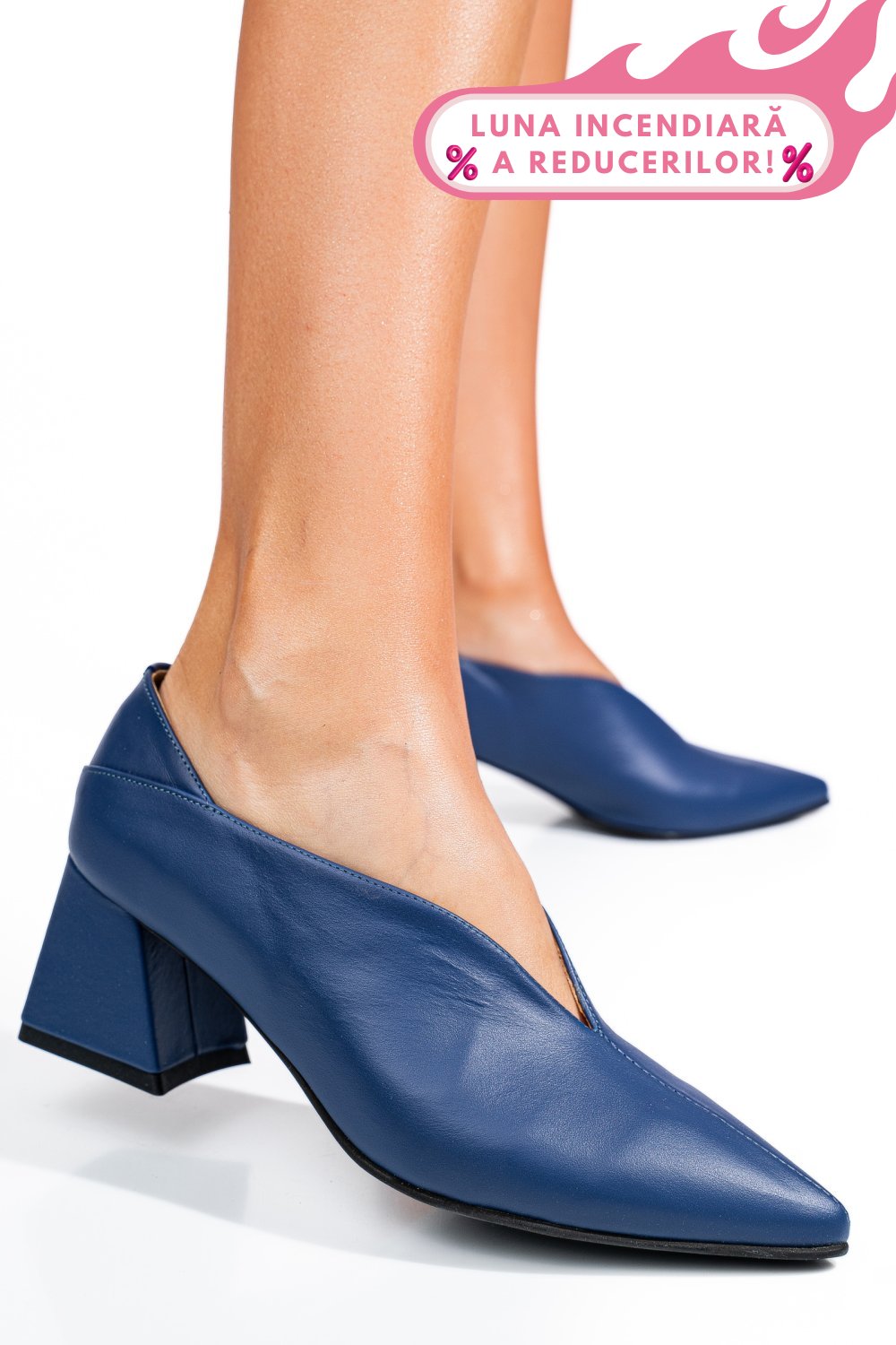 PANTOFI BLEUMARIN PIELE NATURALA 1S77667