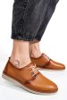 Pantofi maro piele naturala as77150