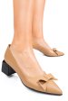 Pantofi maro deschis piele naturala 5s77463