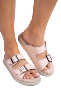 PAPUCI ROZ PIELE NATURALA APCKD-0100