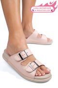 PAPUCI ROZ PIELE NATURALA APCKD-0100