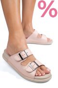 PAPUCI ROZ PIELE NATURALA APCKD-0100