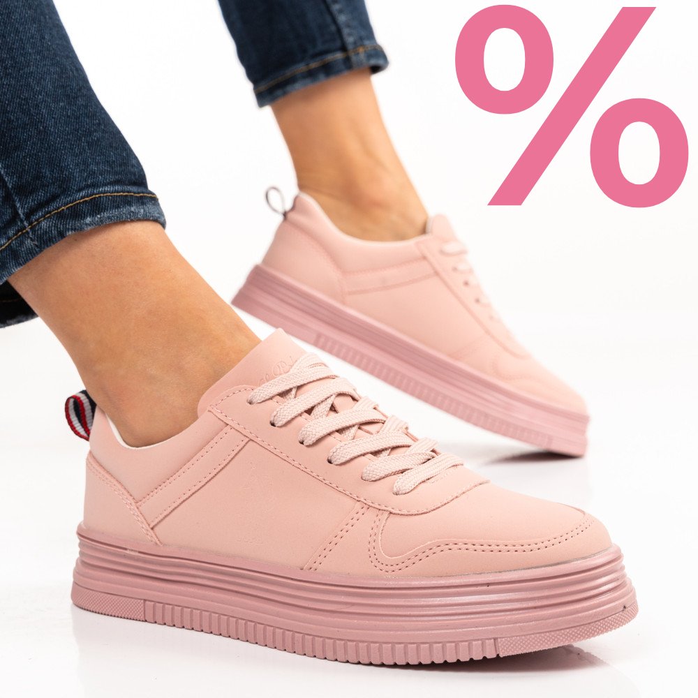 U.S. POLO ASSN, PANTOFI SPORT PINK SURI-2FX