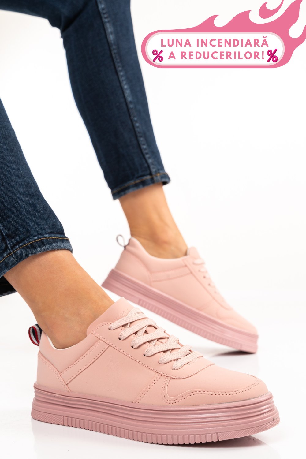 U.S. POLO ASSN, PANTOFI SPORT PINK SURI-2FX