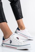 U.S. POLO ASSN, PANTOFI SPORT WHITE RACHEL