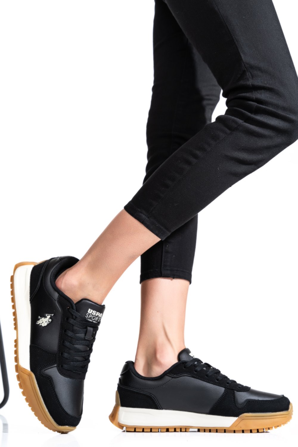 U.S. POLO ASSN, PANTOFI SPORT BLACK GWEN