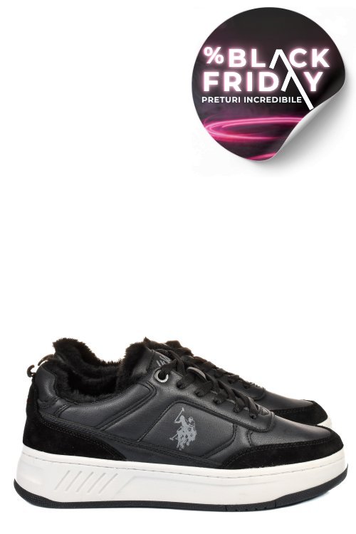 U.s. polo assn, pantofi sport black gezza