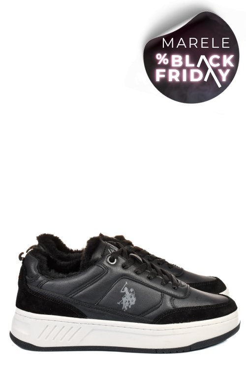 U.s. polo assn, pantofi sport black gezza