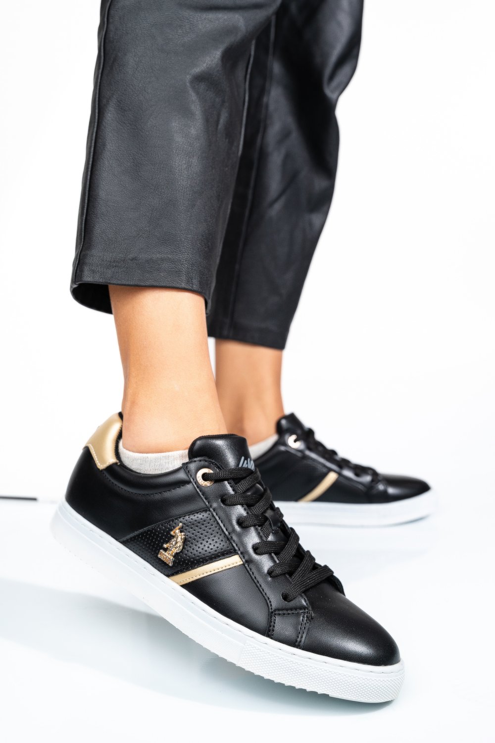 U.S. POLO ASSN, PANTOFI SPORT BLACK TIGTA