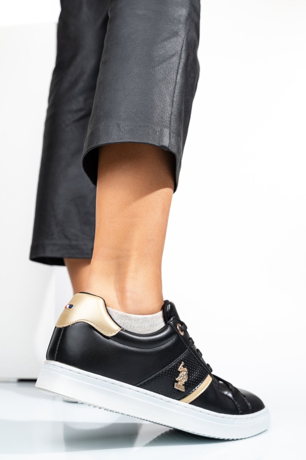 U.S. POLO ASSN, PANTOFI SPORT BLACK TIGTA