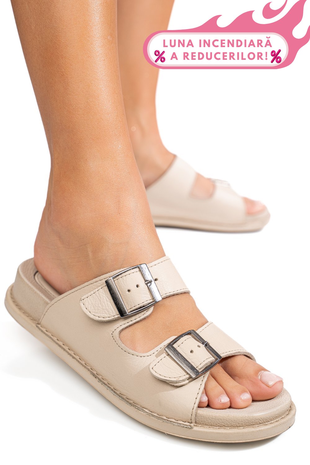 PAPUCI BEJ PIELE NATURALA APCKD-0100