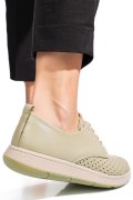 PANTOFI VERZI PIELE NATURALA APCKD030