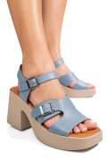 SANDALE ALBASTRE PIELE NATURALA APCKD7055
