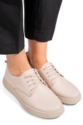 PANTOFI BEJ PIELE NATURALA APCKD070