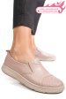 Pantofi roz piele naturala apckd090