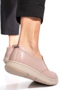 PANTOFI ROZ PIELE NATURALA APCKD090
