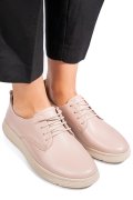 PANTOFI ROZ PIELE NATURALA APCKD070