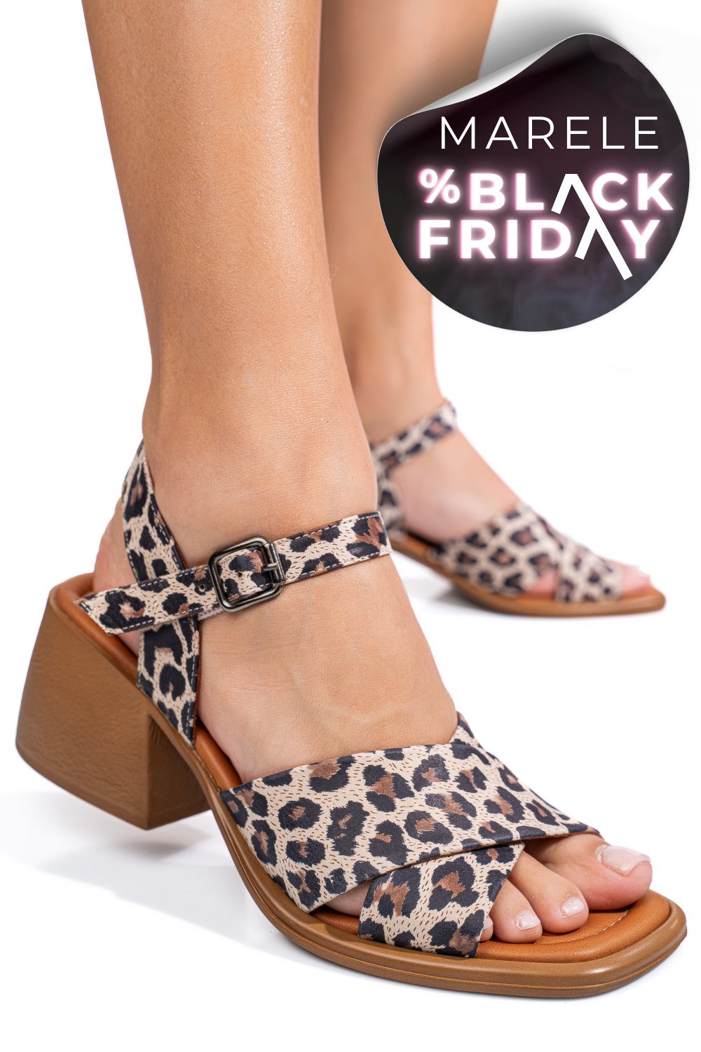 SANDALE LEO PIELE NATURALA APCKD3520