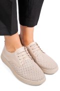 PANTOFI BEJ PIELE NATURALA APCKD030