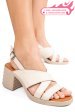 Sandale bej piele naturala apckd6855