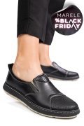 PANTOFI NEGRI PIELE NATURALA APCKD090
