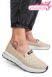 Mocasini bej piele naturala jspy5271