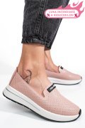 MOCASINI ROZ PIELE NATURALA JSPY5271
