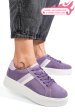 Pantofi sport purple suede fsp001-729