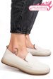 Mocasini bej piele naturala sspf33112602