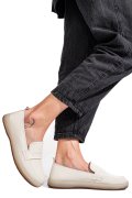 MOCASINI BEJ PIELE NATURALA SSPF33112602