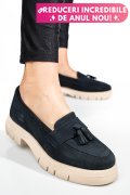 MOCASINI BLEUMARIN PIELE NATURALA INTOARSA TIM-672