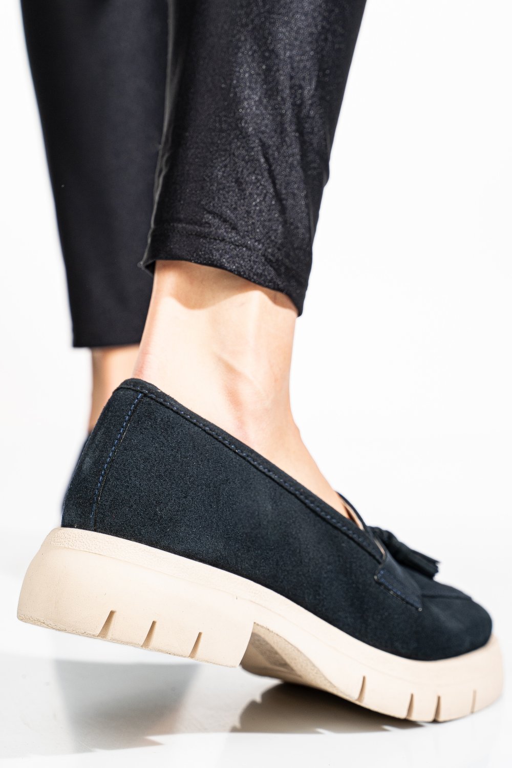 MOCASINI BLEUMARIN PIELE NATURALA INTOARSA TIM-672
