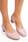 PANTOFI ROZ PIELE NATURALA 1S77301