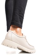 MOCASINI BEJ PIELE NATURALA 4S77247
