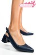 Pantofi bleumarin piele naturala tpcn6409