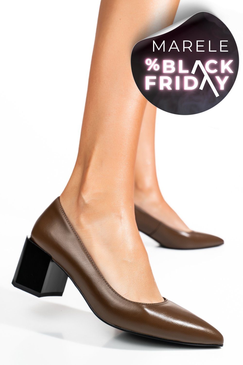 PANTOFI KHAKI PIELE NATURALA XPCT24001