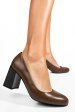 Pantofi khaki piele naturala  xpct24003