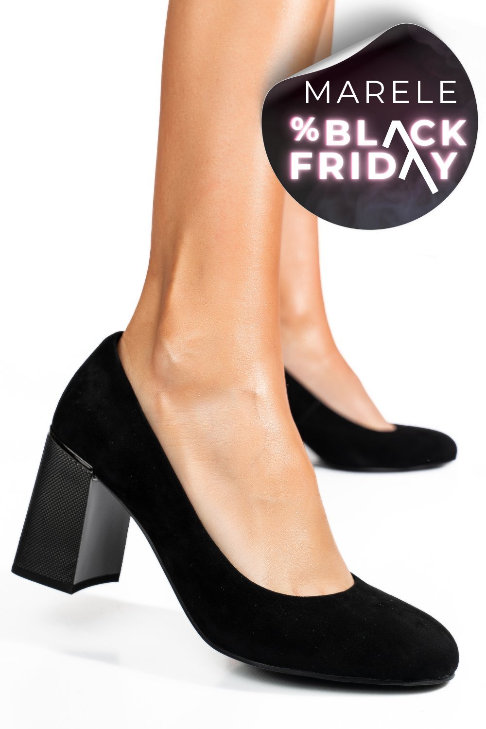 PANTOFI NEGRI PIELE NATURALA INTOARSA XPCT24003