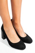 PANTOFI NEGRI PIELE NATURALA INTOARSA XPCT24003