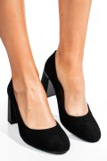 PANTOFI NEGRI PIELE NATURALA INTOARSA XPCT24003