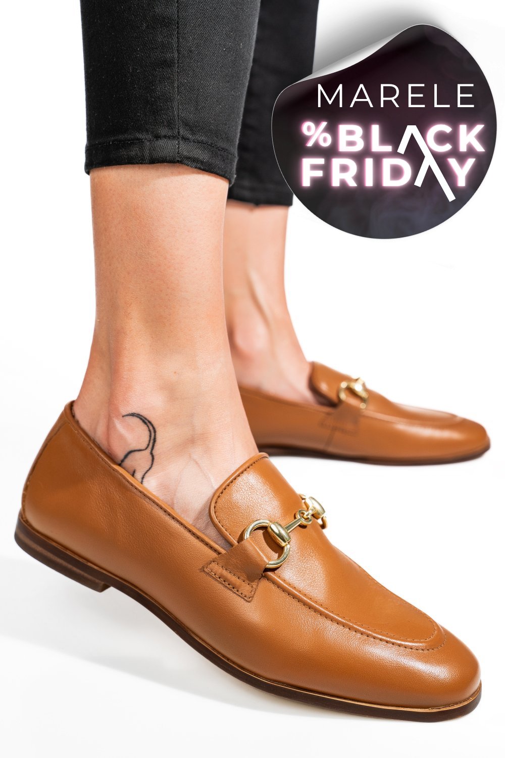 MOCASINI MARO PIELE NATURALA TIMA823