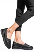 MOCASINI NEGRI PIELE NATURALA JSPY3951